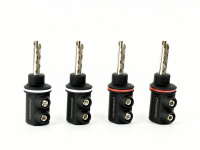 Разъёмы Phaze Audio SpPLUG RO чёрный тип «банан» комплект 4 шт