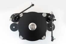Transrotor MASSIMO NERO with two motors, Transrotor TRA 9/2.1 12" black and MC Figaro. Виниловый проигрыватель 