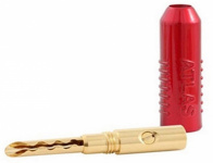 Разъем Банан винтовой Atlas Achromatic Gold Z Plug Screw