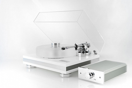 Виниловый проигрыватель Transrotor STRATO BIANCO TMD TRA9 Chrome Виниловый проигрыватель Transrotor STRATO BIANCO TMD TRA9 Chrome